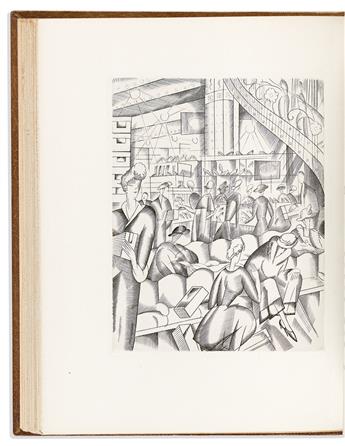 Valmy-Baysse, Jean (1874-1962) & J.E. Laboureur, illus. Tableau des Grands Magasins, Tableaux Contemporain no. 5.